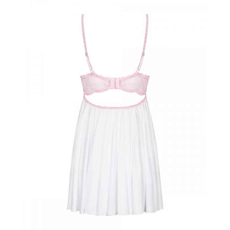 Комплект Obsessive Girlly бебідол і стрінги S/M вид 5