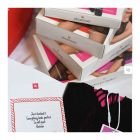 Корсет з пажами для панчох Obsessive Diyosa та трусиками в комплекті, чорний, S/M вид 8