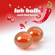 Бразильские взрывные шарики для массажа Crushious Lub Balls Ouch That Burns! разогревающие с перцем