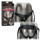Трусики для страпону Universal Love Rider Platinum Harness, шкірозамінник, чорні вид 2