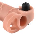 Подовжуюча насадка Pipedream Fantasy X-tensions з ерекційним кільцем та вібрацією вид 4