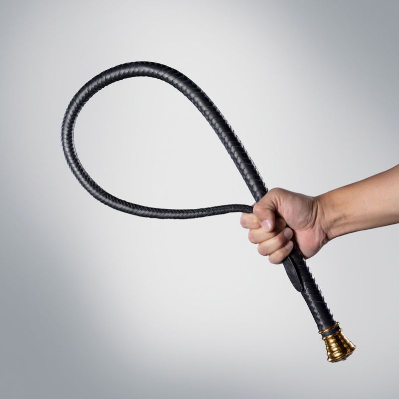 Батіг з італійської шкіри UPKO Black Label Collection, ручна робота вид 4