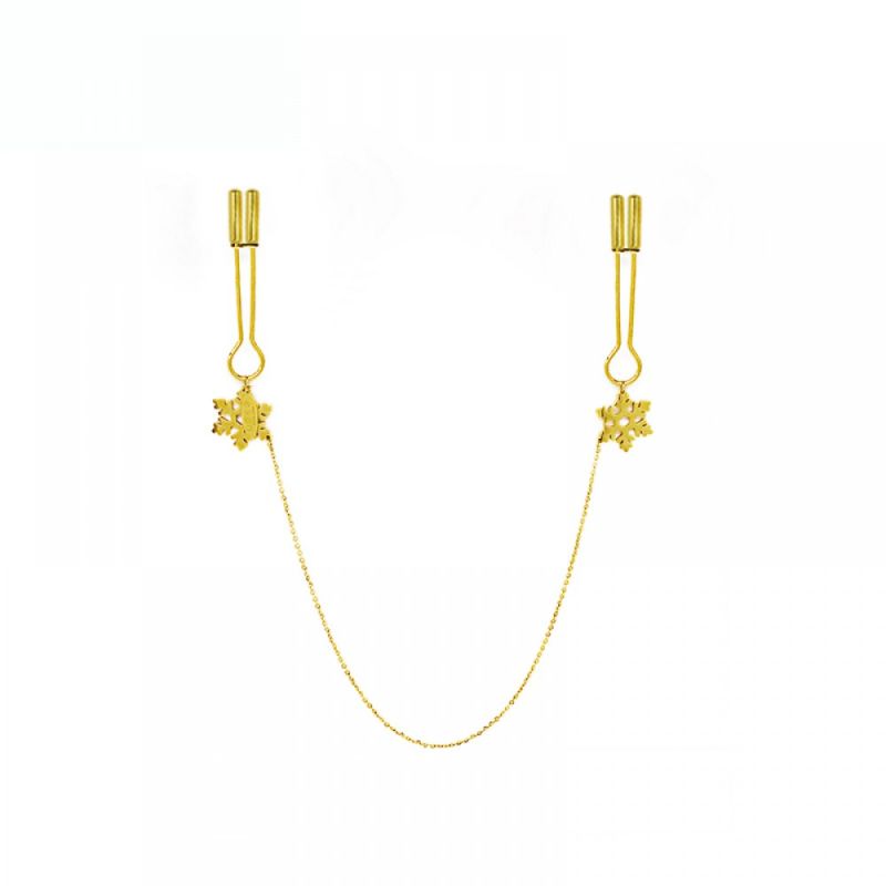 Затискачі на соски UPKO Сніжинки вид 3