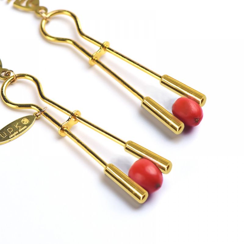 Затискачі на соски UPKO Сніжинки вид 5