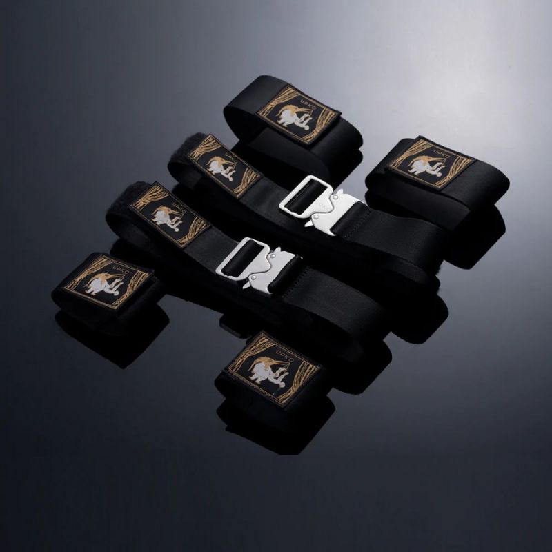 Система фіксації до стільця UPKO з ременями та манжетами чорна вид 5