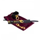 Наручники UPKO Handcuffs итальянская кожа, черные вид 3