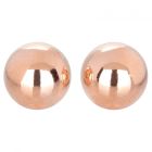 Вагінальні кульки CalExotics Climax Weighted Kegel Balls Nickel-Free - Rose Gold вид 3