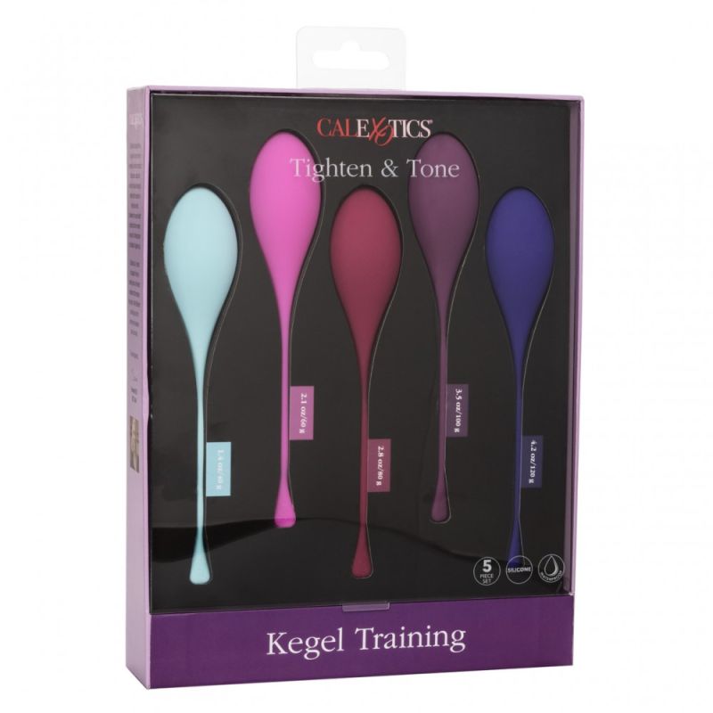 Набор вагинальных шариков California Exotics Kegel Training 5-Piece Set вид 4