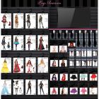 Мини платье со стразами Leg Avenue Rhinestone Skeleton з рукавами, S вид 4