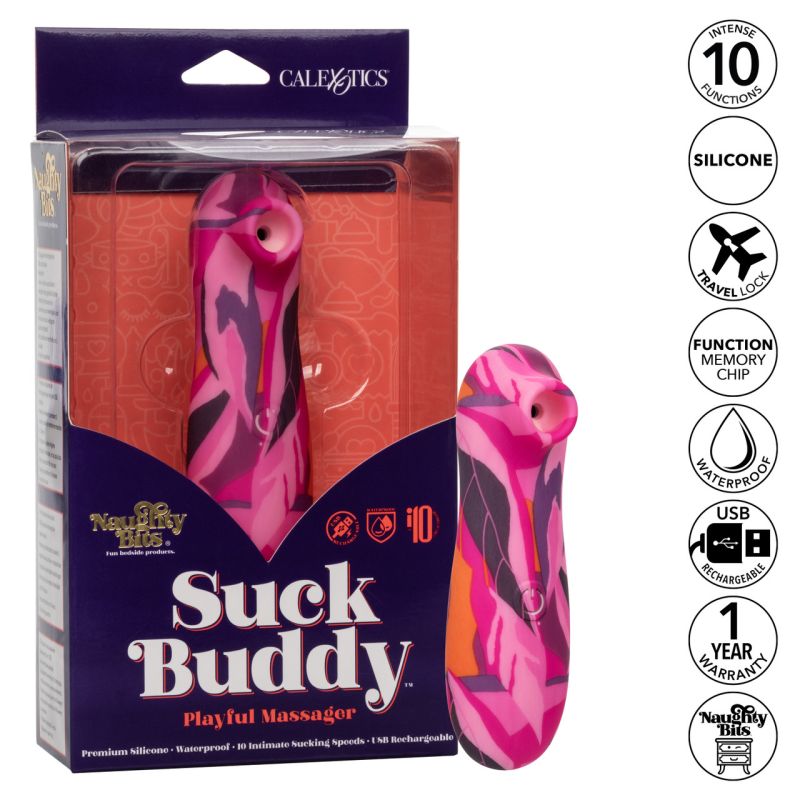 Вакуумный стимулятор клитора Naughty Bits Suck Buddy вид 2