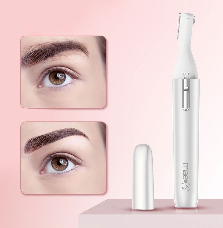 Двосторонній жіночий тример Mae B, білий вид 3