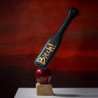 Паддл Bitch! UPKO, итальянская кожа, черный вид 3