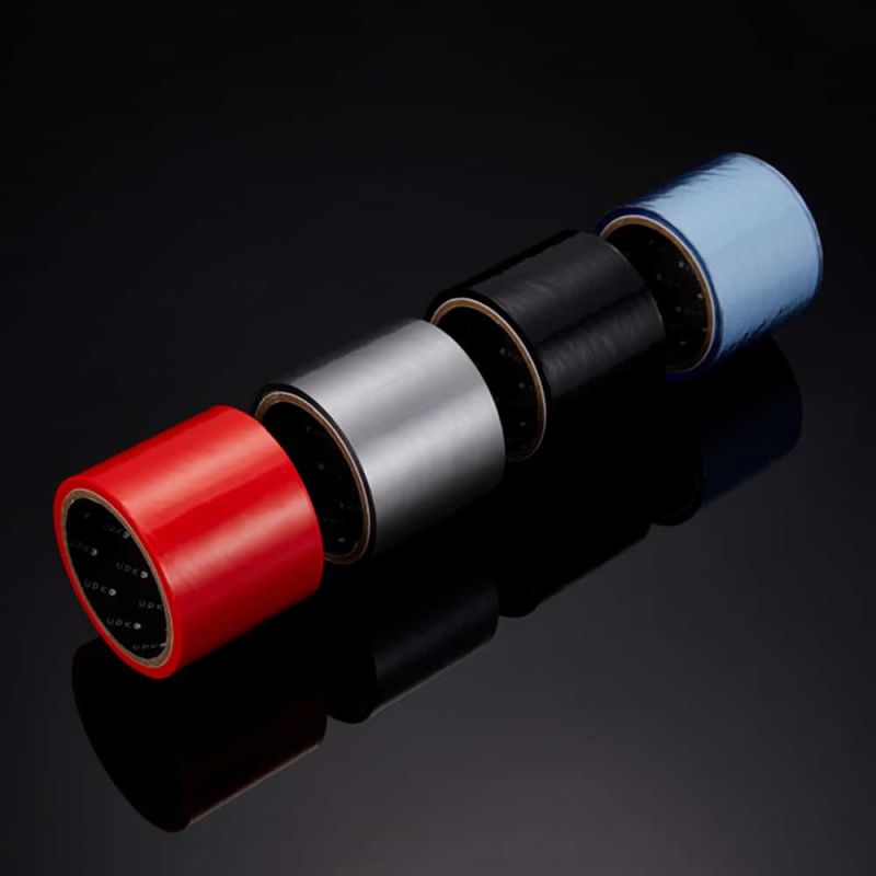 Лента бондажная статическая, красная, из ПВХ, UPKO, 16 метров вид 5