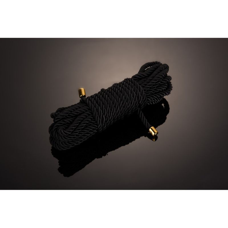 Мотузка для бондажу UPKO Restraint Bondage Rope, чорна, 10 м вид 2