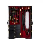 Шафа-валіза для БДСМ аксесуарів Upko, з італійської шкіри, чорна, 14 предметів вид 3