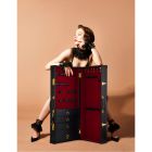 Шафа-валіза для БДСМ аксесуарів Upko, з італійської шкіри, чорна, 14 предметів вид 4