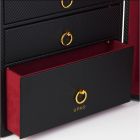 Шафа-валіза для БДСМ аксесуарів Upko, з італійської шкіри, чорна, 14 предметів вид 17