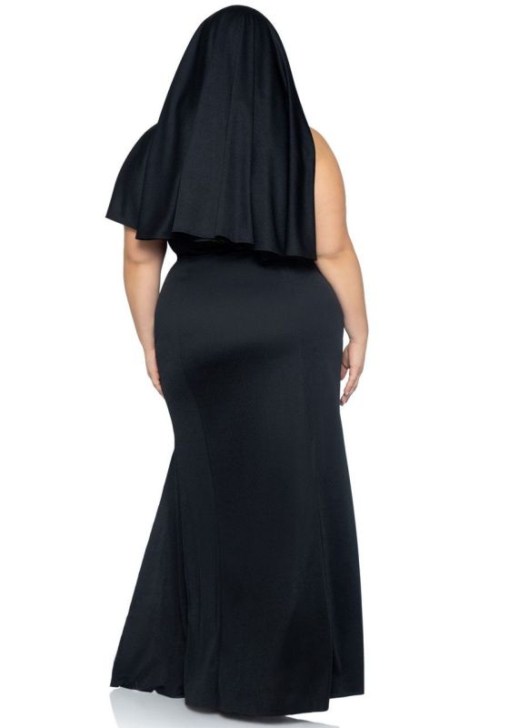 Костюм черниці Leg Avenue Sultry Sinner 1X-2X вид 3