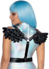 Портупея с крыльями Leg Avenue Furry angel wing body harness O/S вид 2