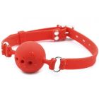 Кляп силиконовый DS Fetish Silicone gag M red вид 2