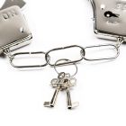 Наручники DS Fetish Handskaff metal silver вид 4