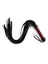 Флогер DS Fetish Mini flogger black/red