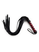 Флоггер DS Fetish Mini flogger black/red