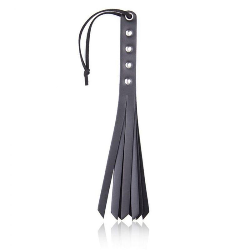 Флоггер DS Fetish Mini flogger black вид 2