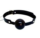 Кляп DS Fetish Ball gag rubber black вид 2