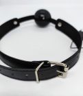 Кляп DS Fetish Ball gag rubber black вид 4