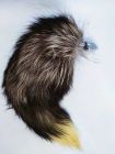 Анальна пробка S з хвостом DS Fetish Anal plug S fox tail black fox вид 2