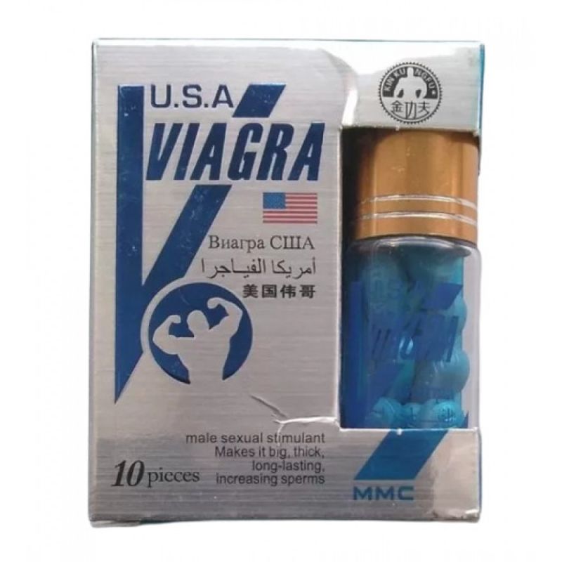 Таблетки для потенції Vaagra USA (ціна за упаковку, 10 таблеток) вид 2