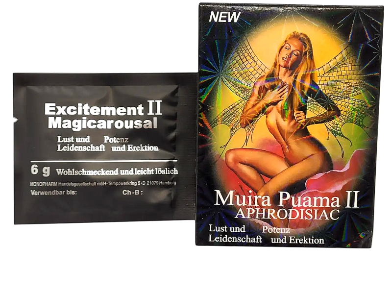 Збудливий порошок для двох Muira Puama II Aphrodisiac (ціна за упаковку, 10 пакетиків) вид 2