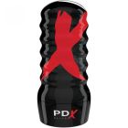 Мастурбатор вагіну в колбі Pipedream PDX Elite Air Tight Pussy Stroker чорний-тілесний вид 5
