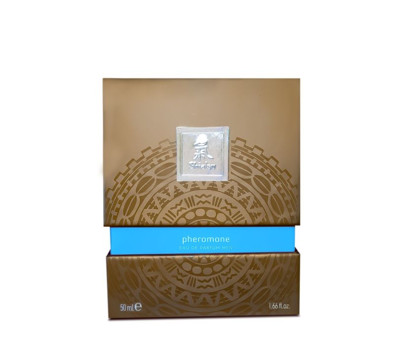 Духи з феромонами чоловічі SHIATSU Pheromone Fragrance men lightblue, 50 мл вид 5