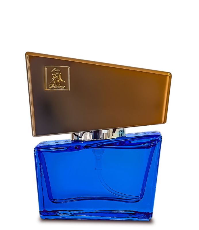 Духи с феромонами мужские SHIATSU Pheromone Fragrance men darkblue, 15 мл вид 3