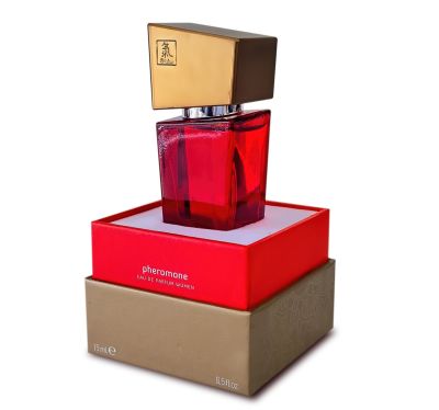 Духи з феромонами жіночі SHIATSU Pheromone Fragrance women red, 15 мл