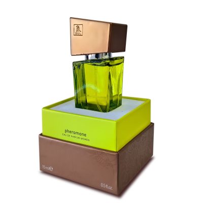 Духи с феромонами женские SHIATSU Pheromone Fragrance women lime, 15 мл