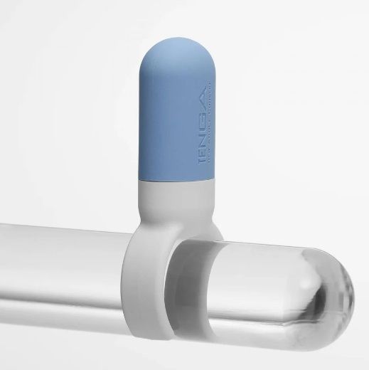 Эрекционное кольцо с вибрацией TENGA SVR one -Сірий вид 4