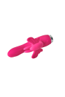 Вибратор кролик в виде Бабочки Dream Toys Flirts Butterfly, розовый, 17 см х 3 см вид 7