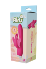 Вібратор кролик у вигляді Метелики Dream Toys Flirts Butterfly, рожевий, 17 см х 3 см вид 8