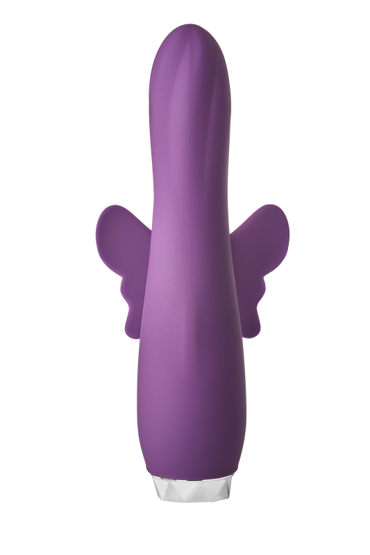Вібратор-кролик у вигляді Метелики Dream Toys Flirts Butterfly, фіолетовий, 17 х 3 см вид 6