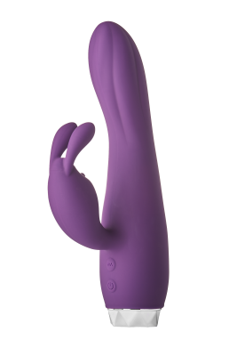 Вібратор кролик Dream Toys Flirts Rabbit, фіолетовий, 17 х 3 см