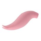 Вакуумный стимулятор клитора с вибрацией двухсторонний Chisa, розовый вид 3