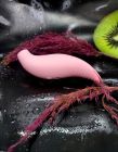 Вакуумный стимулятор клитора с вибрацией двухсторонний Chisa, розовый вид 6