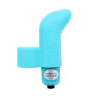Вібратор на палець із рельєфом Chisa MisSweet Finger Vibe, блакитний вид 4