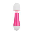 Мини вибромассажер Chisa Joy Jumper, розово-белый