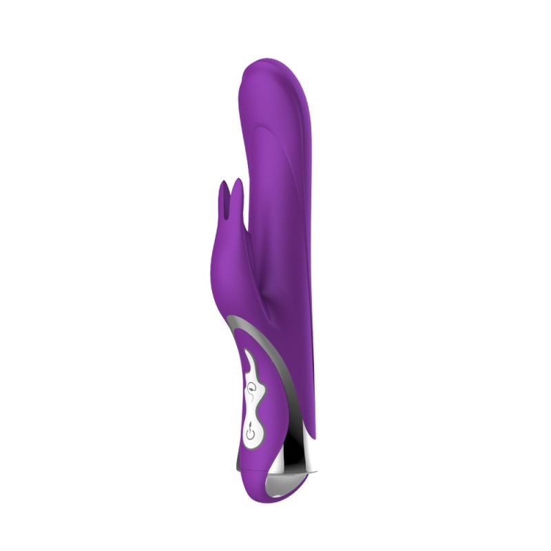 Вибратор-кролик Chisa Intimate Melody Missile Rabbit, фиолетовый вид 3