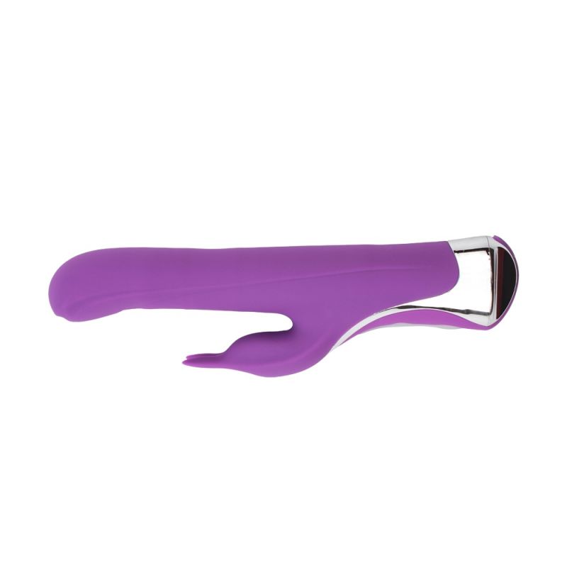 Вибратор-кролик Chisa Intimate Melody Missile Rabbit, фиолетовый вид 5