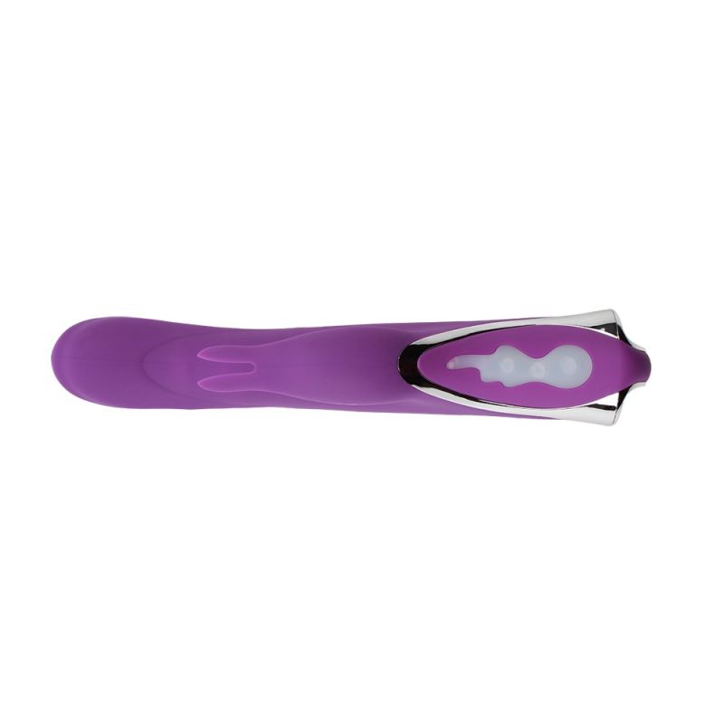 Вібратор-кролик Chisa Intimate Melody Missile Rabbit, фіолетовий вид 6